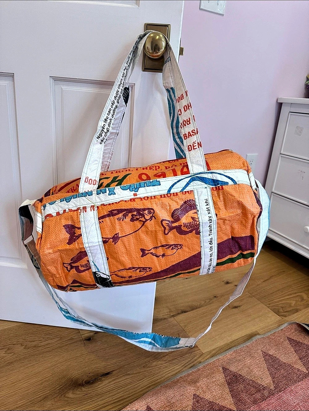 Duffel Weekender made from recycled materials